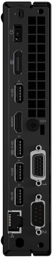 Lenovo ThinkCentre M70q Gen 3 11T300A4US Desktop Computer - Intel Core i5 12th Gen i5-12400T Hexa-core (6 Core) 1.80 GHz - 16 GB RAM DDR4 SDRAM - 256 GB NVMe M.2 PCI Express PCI Express NVMe 4.0 SSD -