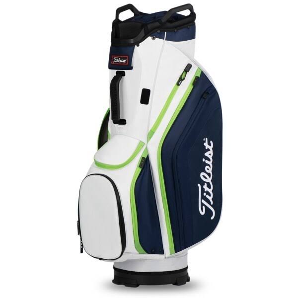 Titleist Cart 14 Lightweight Golf Bag - Black/Black/Red