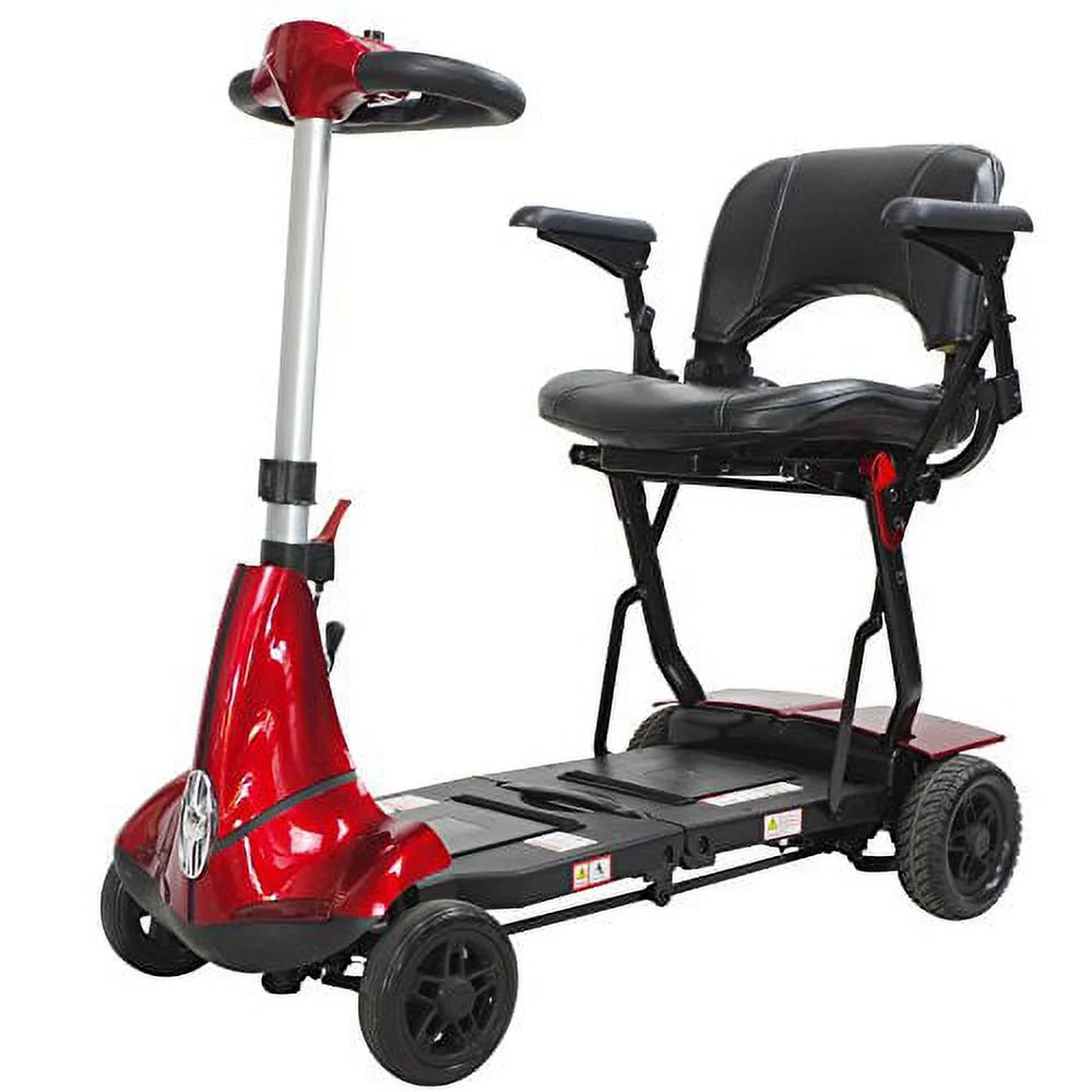 Mobie Plus Folding Travel Scooter Red - Curated Treasures Market