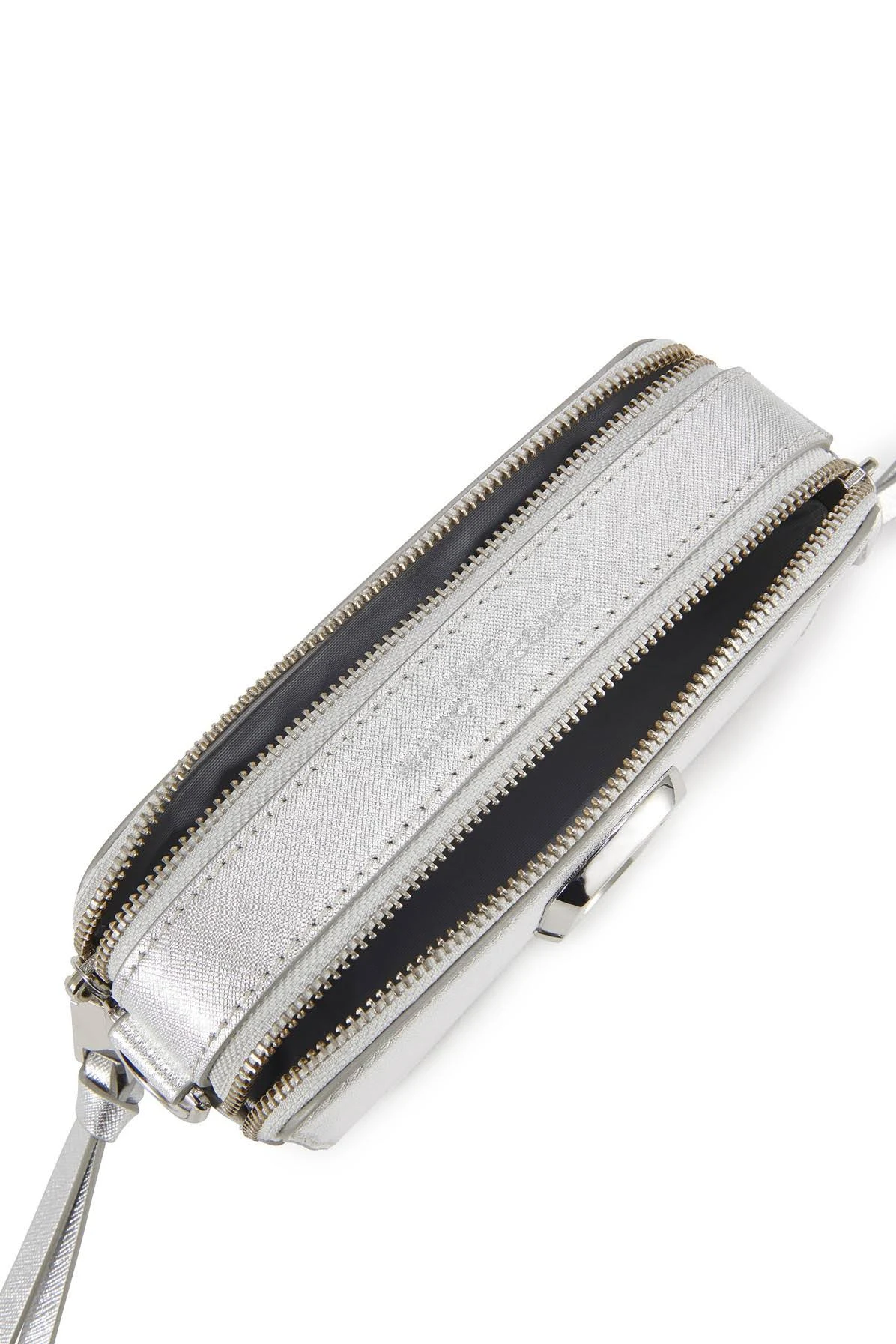 Marc Jacobs Silver DTM &The Snapshot& Bag