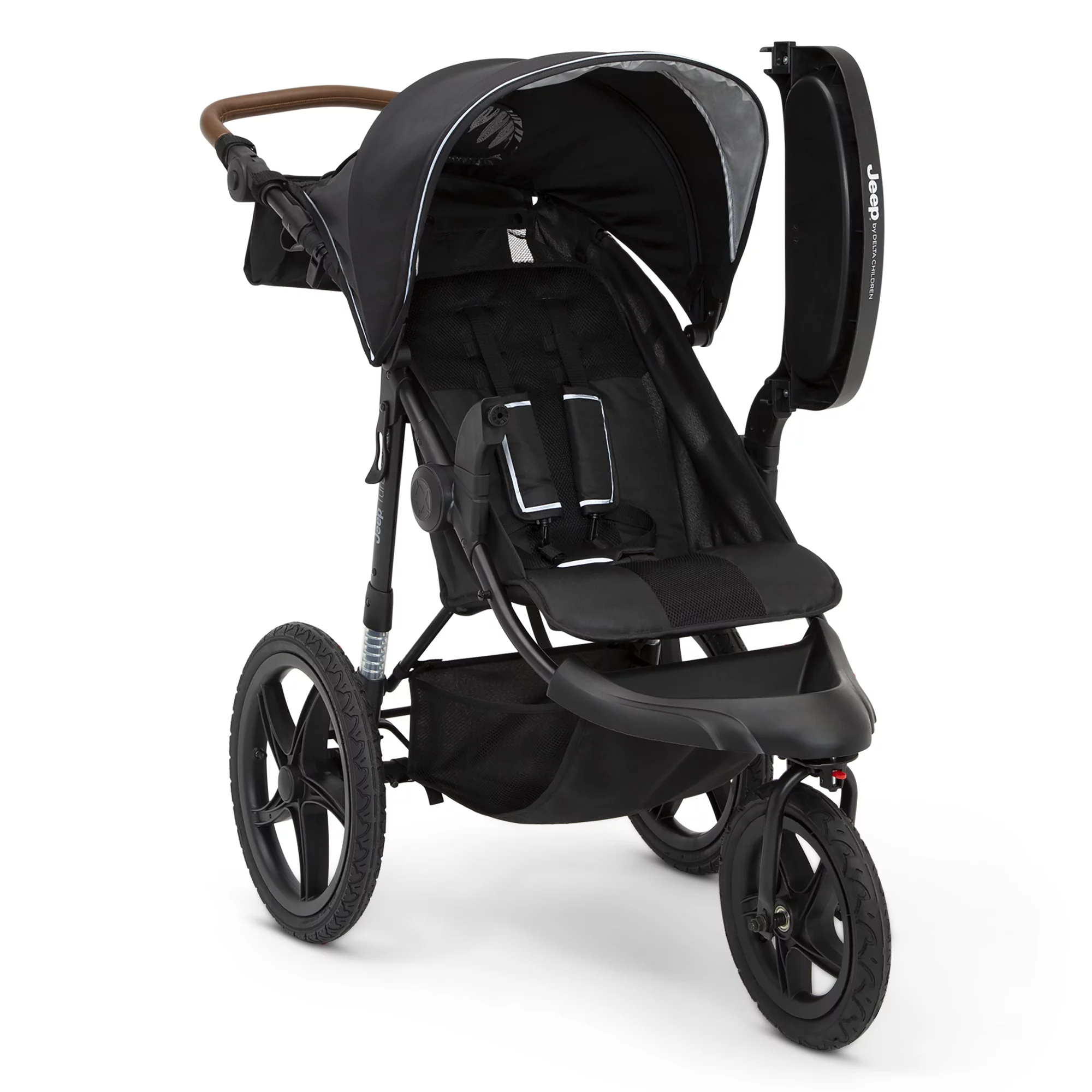 Jeep TurboGlyde Jogging Stroller by Delta Children, Black