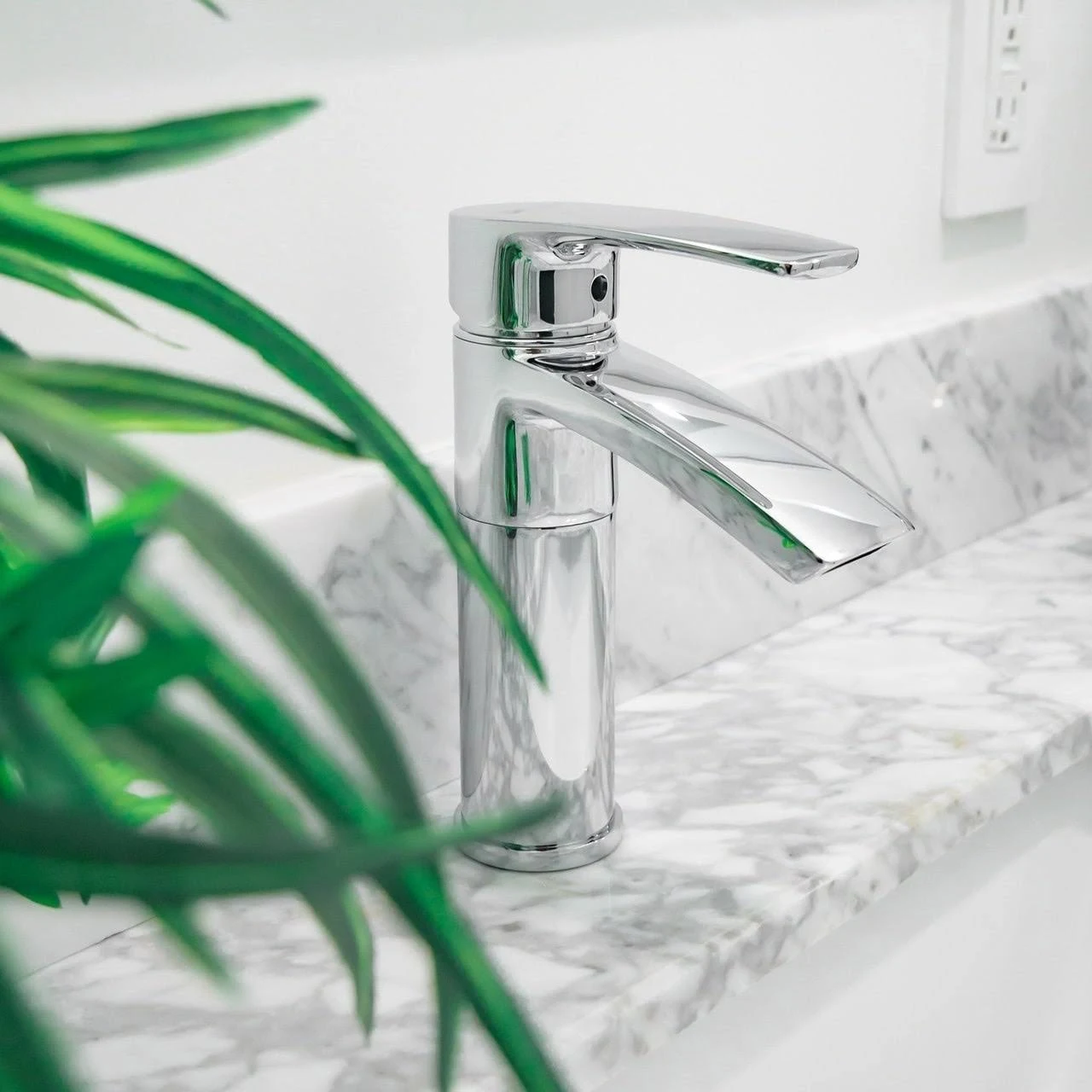 Ariana 7x22 Single Hole Bathroom Sink Faucet with Swivel Spout - Brushed Nickel