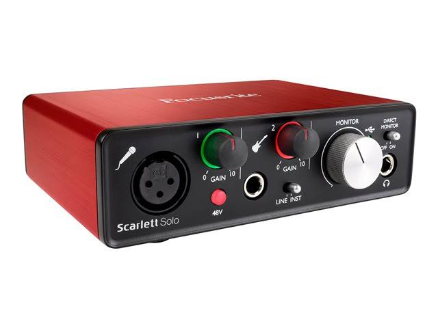 Focusrite Scarlett Solo USB Audio Interface