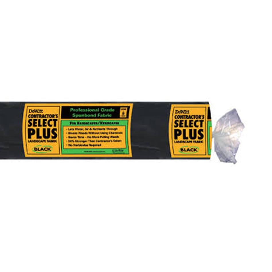 Dewitt 6 x 300 Feet Select Plus Polypropylene Landscape Fabric Home Weed Barrier