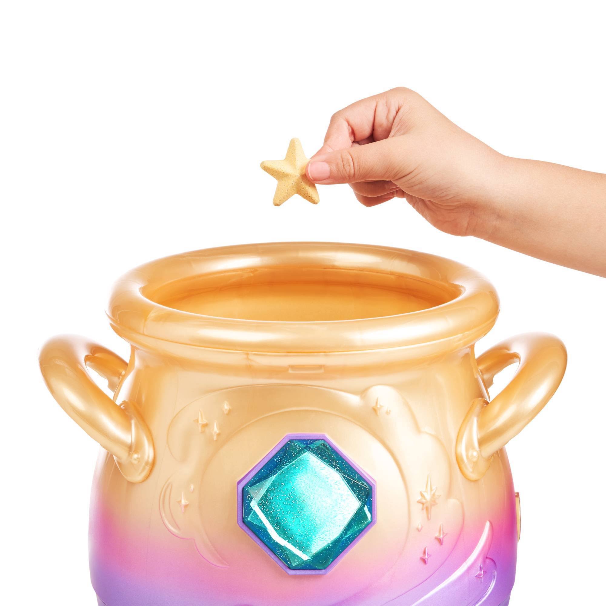 Magic Mixies Blue Interactive Plush Toy Magical Misting Cauldron