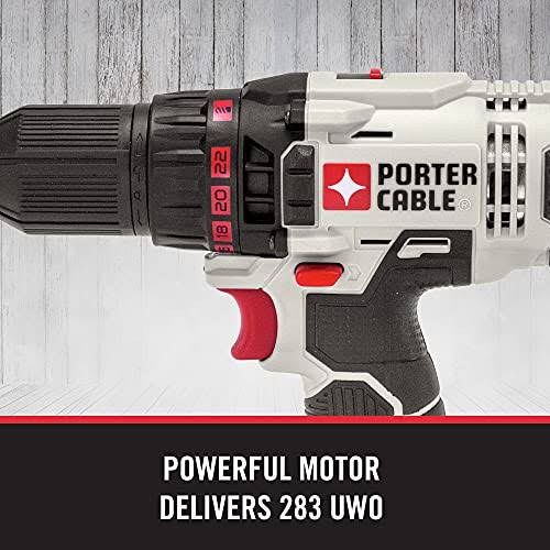 Porter-Cable PCC601LA 20V Max Lithium 1/2x22 Drill/Driver