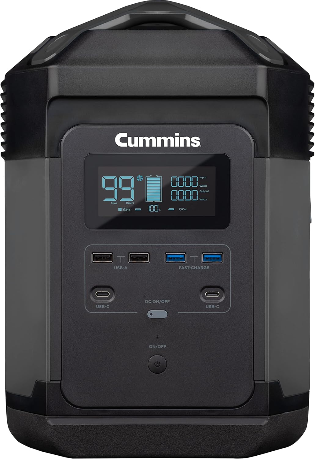 Cummins Onan PS1000 Power Station Lithium-ion Battery Power Inverter Generator with 3000 Peak Watts, 1500 Running Watts and Multiple Charging Options for a Mobile Lifestyle