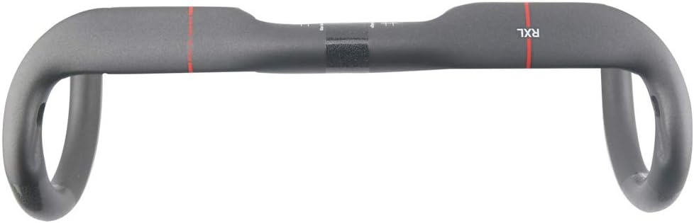 RXL SL [US Stock] Full Carbon Fiber Road Bike Handlebar Racing Handle Bike Bend to Inside Light 400/420/440mm