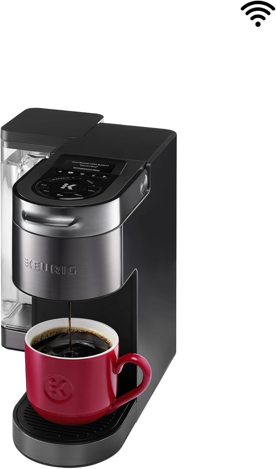 Keurig® K-Supreme Plus SMART Single Serve K-Cup Pod Coffee Maker, Black