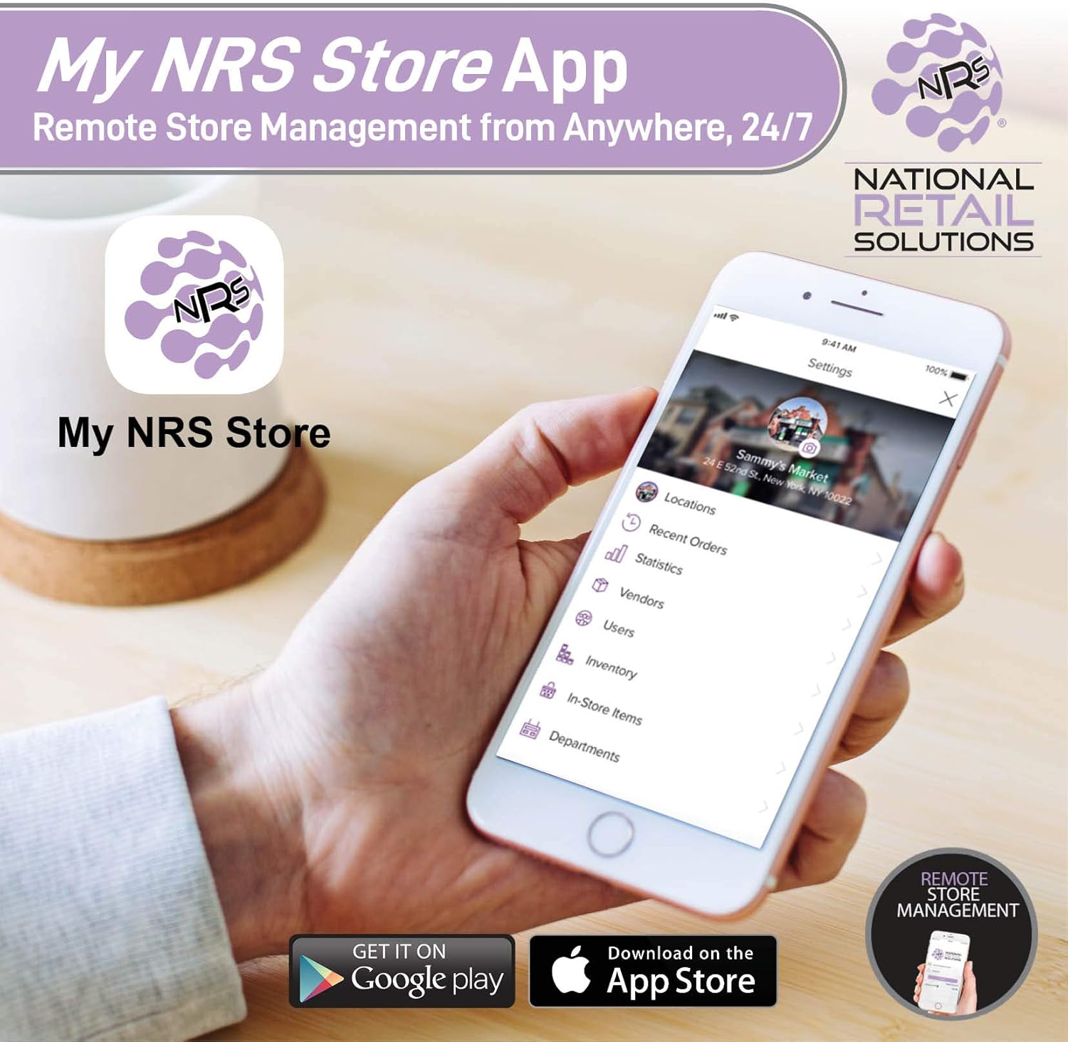 NRS LITE Cash Register for Small Businesses (USA ONLY) - POS System Bundle Includes - Merchant Touch Screen Monitor with Customer-Facing Display, Barcode Scanner & Thermal Receipt Printer