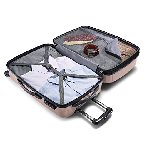 Samsonite Winfield 2 Hardside Expandable Luggage with Spinner Wheels, Brushed Anthracite, Checked-Large 28-Inch