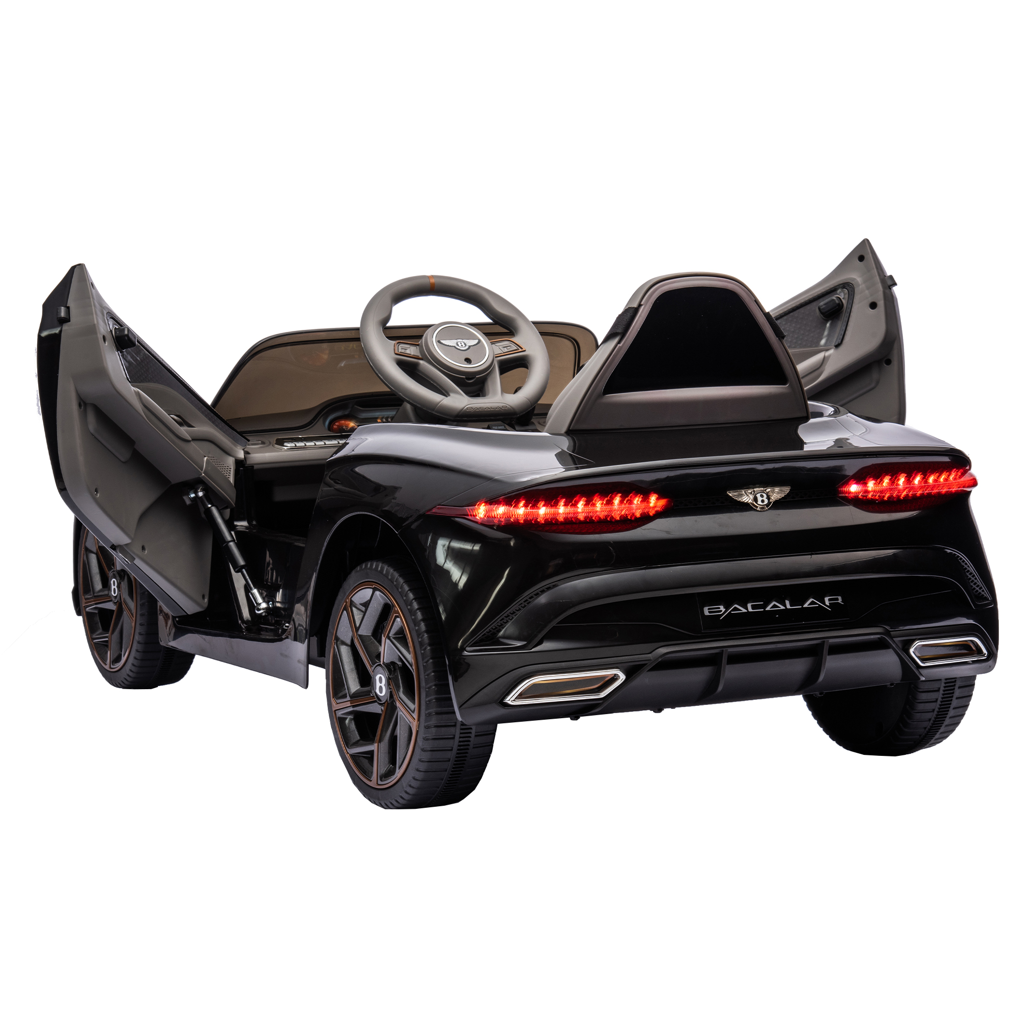 Kids Electric Ride On 12V Licensed Lamborghini Aventador Battery Powered Sports Car Toy
