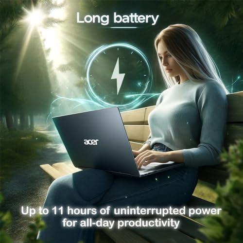 acer Aspire Premium Laptop | 15.6" FHD Display | AMD Ryzen 5 5500U (Beats i7-1250U) | 64GB RAM | 1TB SSD | Long Battery Life | Sleek Design | Ethernet Port | Windows 11 Pro | w/WOWPC Bundle