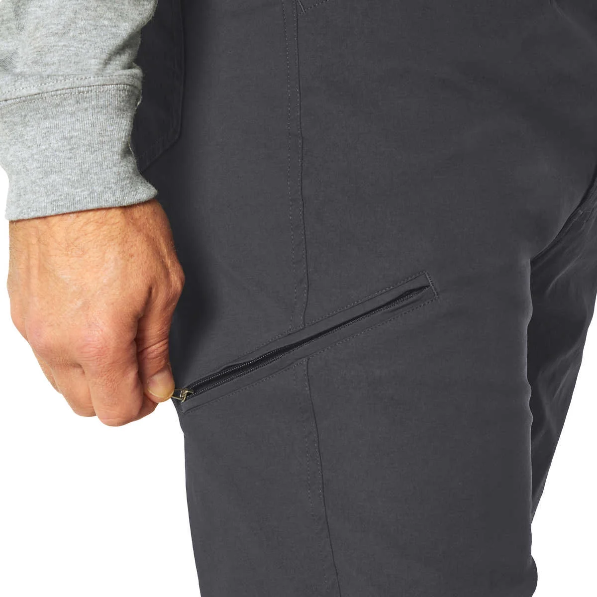 Orvis Mens Classic Collection Lightweight 6 Pocket Tech Pant (Asphalt (Grey),36x34)