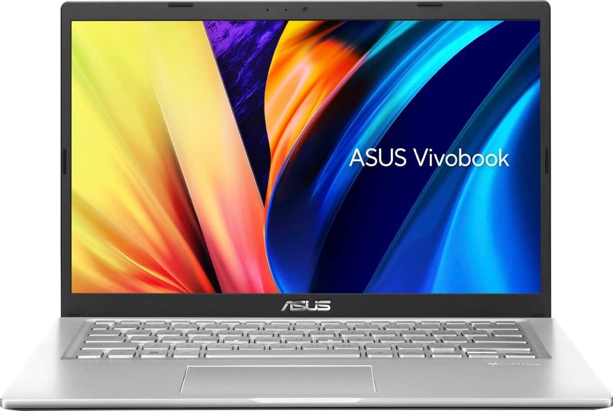 ASUS Vivobook 14" HD Touch Screen Laptop Computer, 11th Gen Intel Core i3-1115G4, 8GB Memory, 128GB SSD, Intel UHD Graphics, Windows 11 Home, Silver - X1400EA-I38128