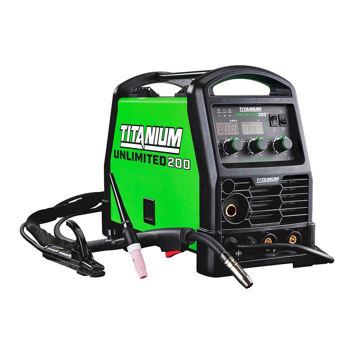 TITANIUM UNLIMITED 200 Professional Multiprocess Welder with 120/240V Input