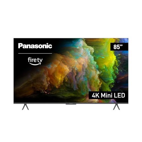 Panasonic W95 Series 65-inch Mini LED 4K Ultra HD Smart Fire TV, Sport Stadium Mode, ATSC3.0, Dolby Vision IQ, Dolby Atmos, HDR10+ Adaptive, Press and Ask Alexa, 144Hz, Wall-mountable - 65W95AP