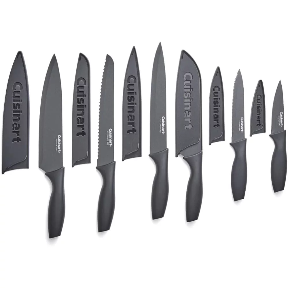 Cuisinart CBK-200 Convection Bread Maker Bundle with Cuisinart 12 Piece Ceramic Coated Cutlery Set Matte Black