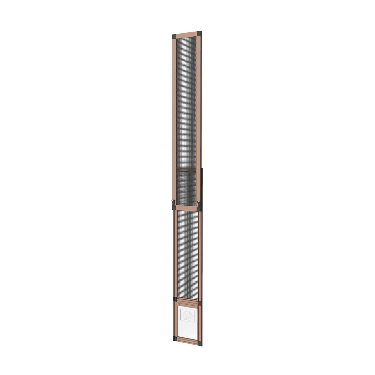 Hakuna Pets Patio Pet Door Screen Insert Panel for Sliding Doors Fits Door Track Min Ht Max Ht 84.25 - Pet Supplies online store