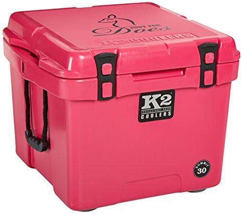 K2 Coolers Summit 30 Quart Cooler, Purple and Yellow