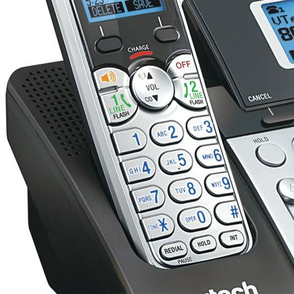 Vtech DS6151 Dect 6.0 2-Line Expandable Cordless Phone With Answering