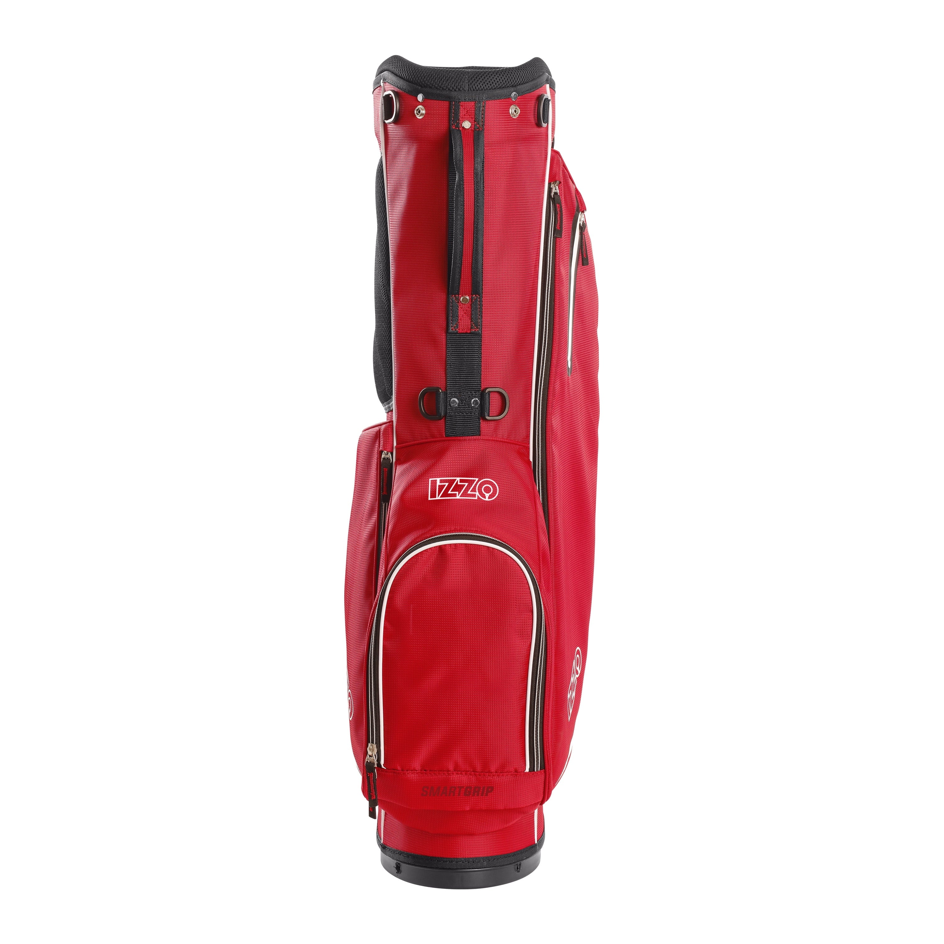 Izzo Golf Ultra-Lite Stand Bag - Grey/Lime