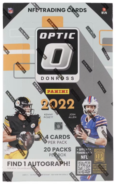 2022 Panini Donruss Optic Football Hobby Box