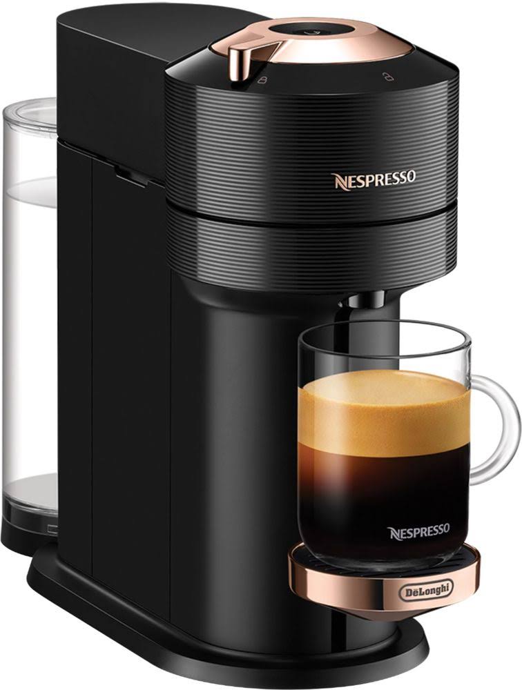 Nespresso by De&Longhi Vertuo Next Premium Espresso Maker with Aeroccino in Black