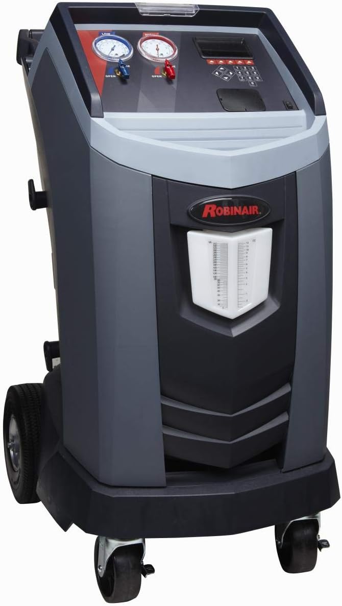 Robinair 34288NI New Economy R-134A Recover, Recycle, Recharge Machine, Gray