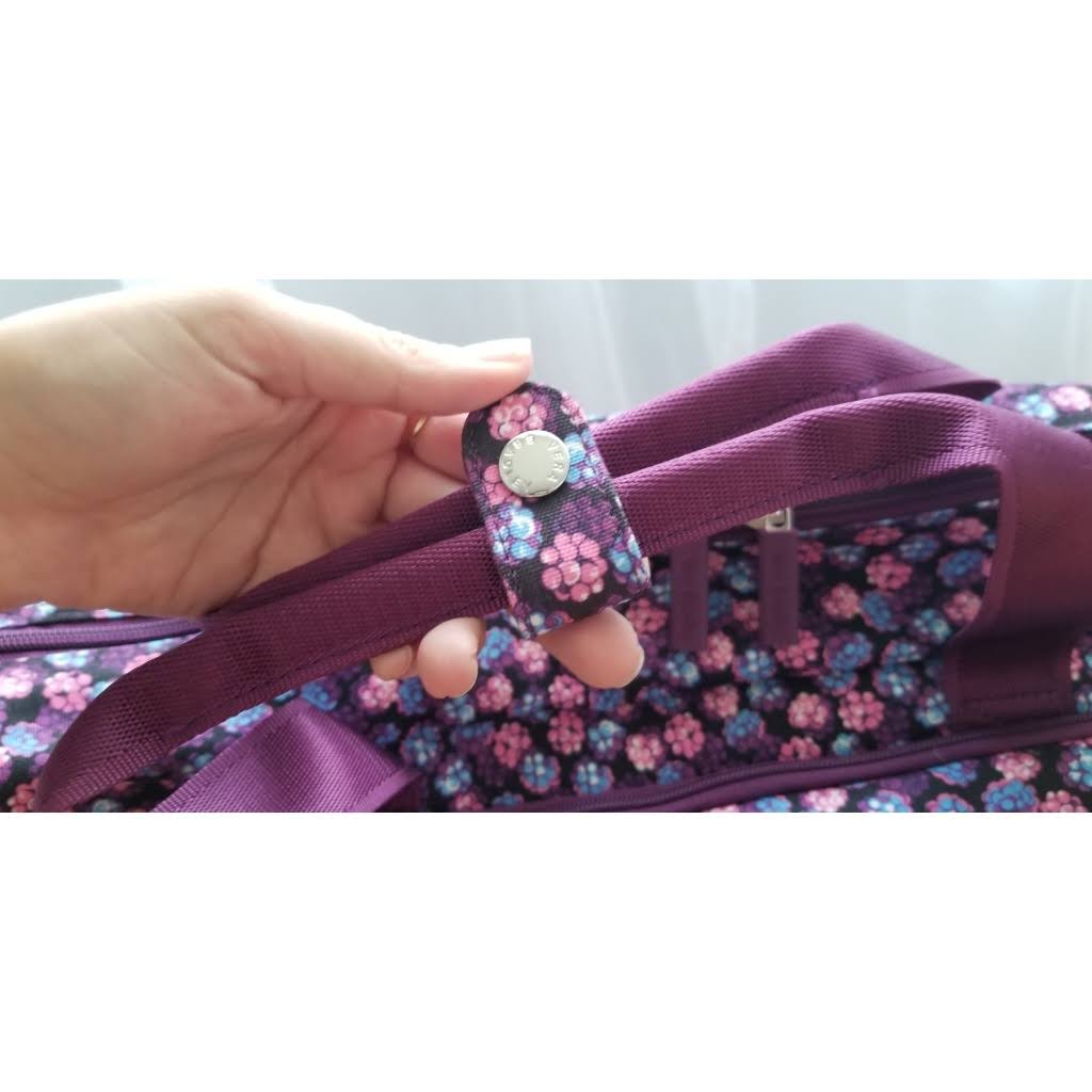 Vera Bradley Wheeled Carry on in Berry Burst
