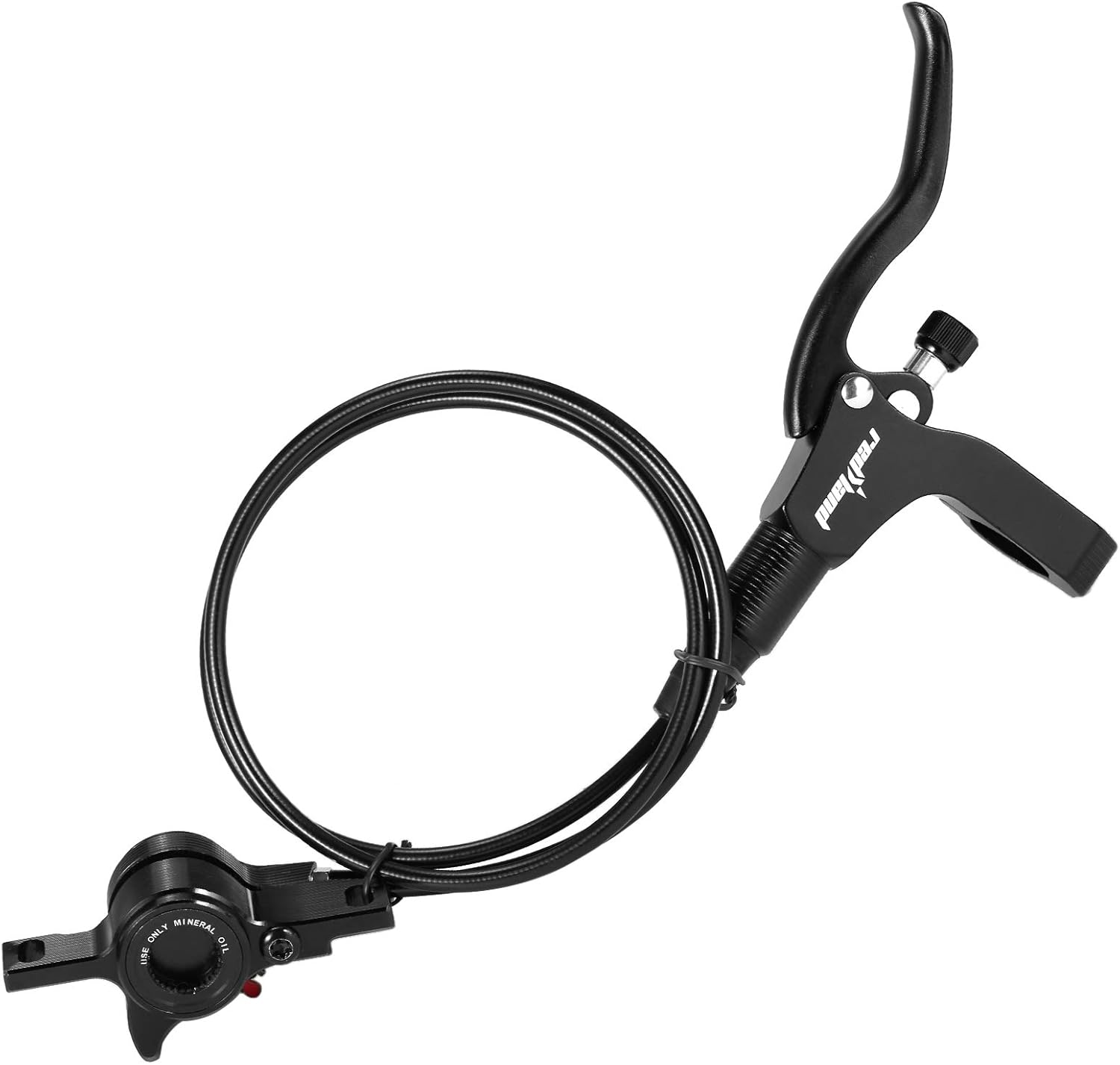 Lixada MTB Hydraulic Disc Brake Front Rear Calipers Set Aluminum Disc Brake Left Right Brake Lever Kit Cycling Brake for Road Bike Mountain Bike