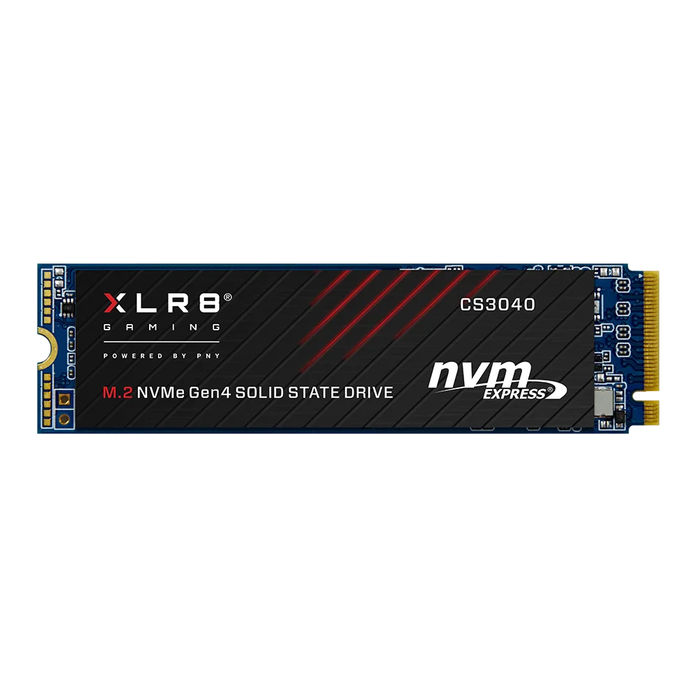 PNY XLR8 CS3040 4TB M.2 NVMe Gen4 x4 Internal Solid State Drive (SSD) - M280CS3040-4TB-RB - Curated Treasures Market