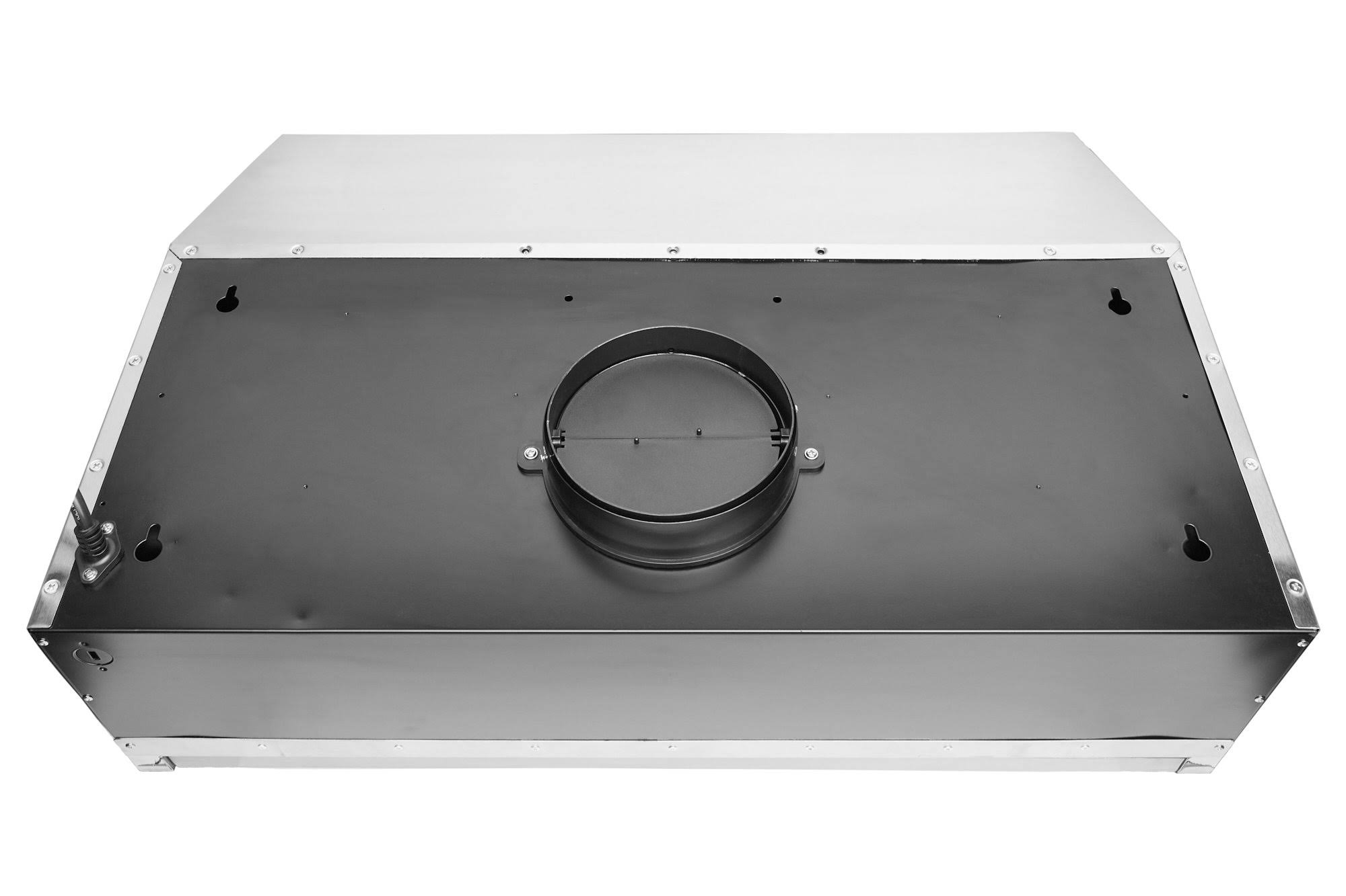 Hauslane PS38 30x22 Under Cabinet Range Hood , Atuo Steam Clean, 6 Speed, Energy-Saving LED - 30