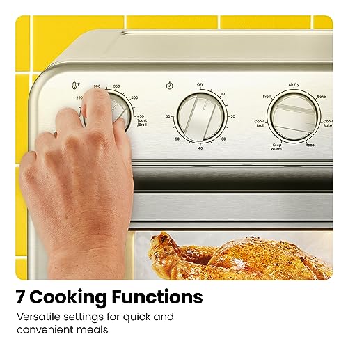 Chefman Air Fryer Toaster Oven Combo, 7-In-1 Convection Oven Countertop