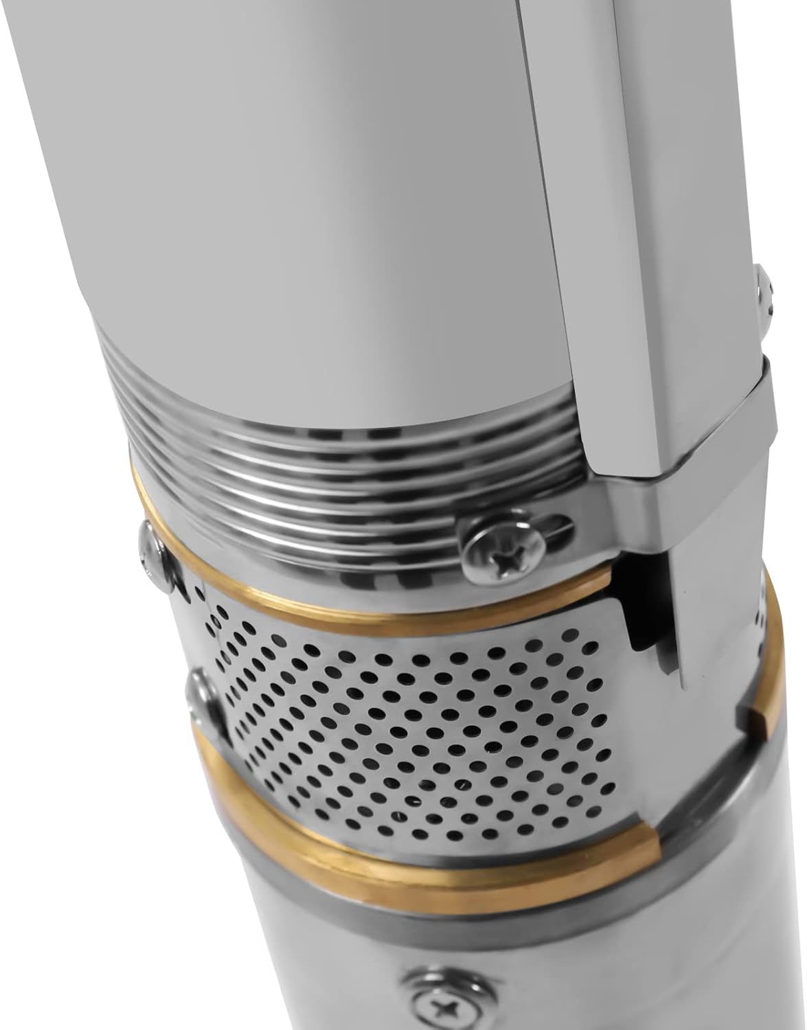 Submersible Well Pump, 110V 0.75KW Water Deep Well Pump Stainless Steel 380ft deep Deep Well Pump Outlet Submersible Bore Pump with Control Box for Industrial Factories Home Use