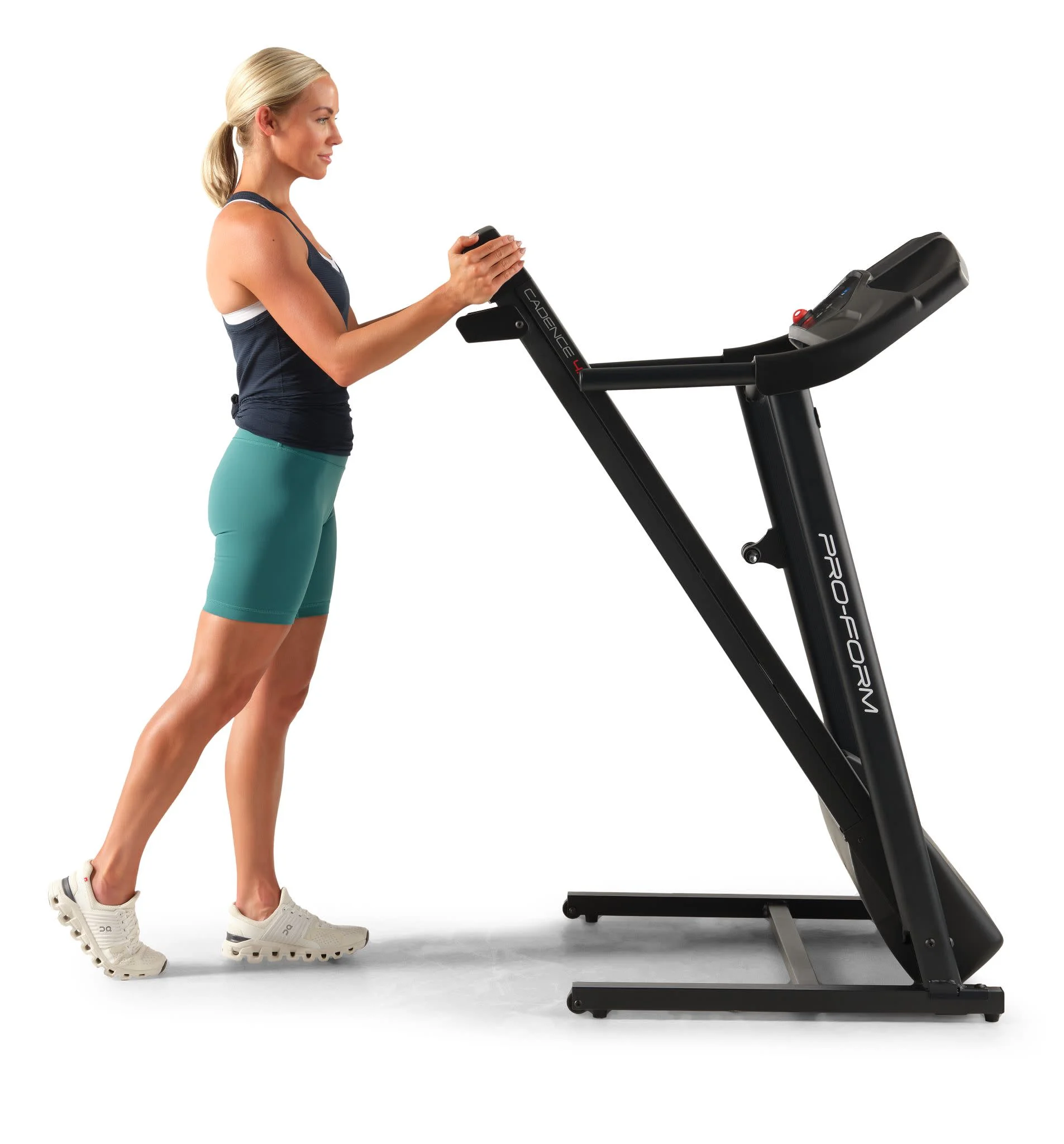 ProForm Cadence 4.0; Treadmill for Walking and Running with 5” Display and SpaceSaver Design