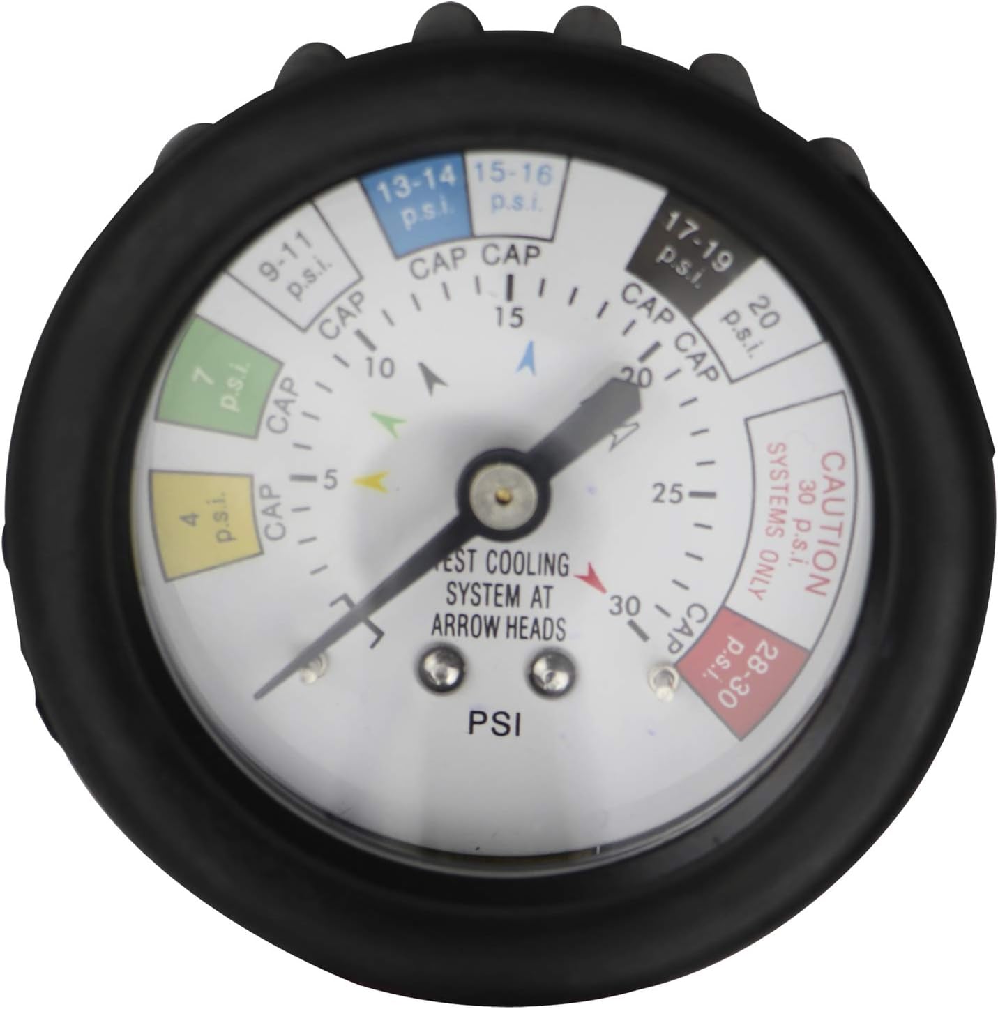 kauplus Cooling System Pressure Test Kit, Universal Radiator Pressure Tester, Pump Type