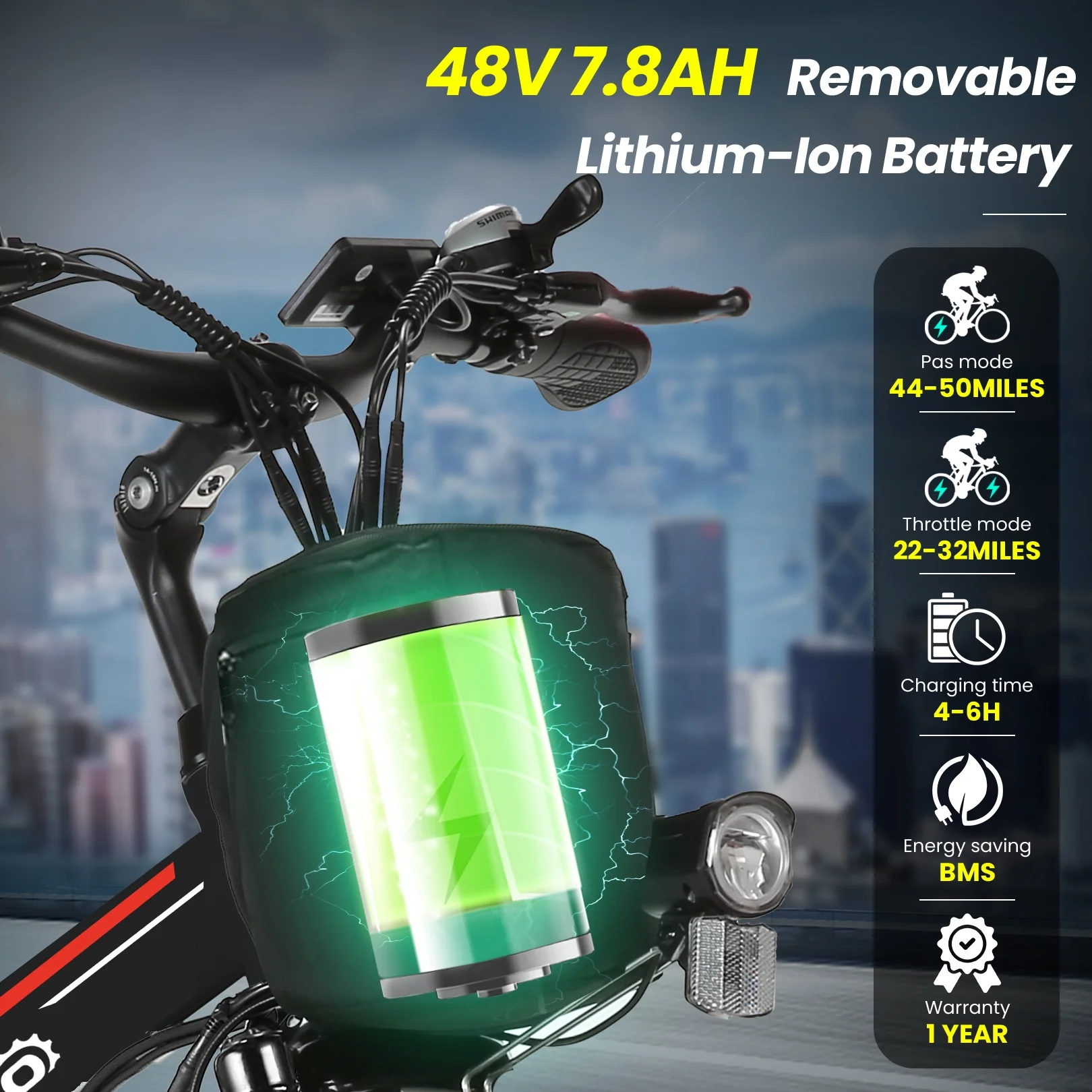 Gocio Adult Electric Bicycles Foldable Ebike, 500W 26" Electric Commuter Bicycle, 48V Battery, Full Suspension, Folding Electric Mountain Bike, Adjustable 21 Speed E-Bikes for Adults UL2849