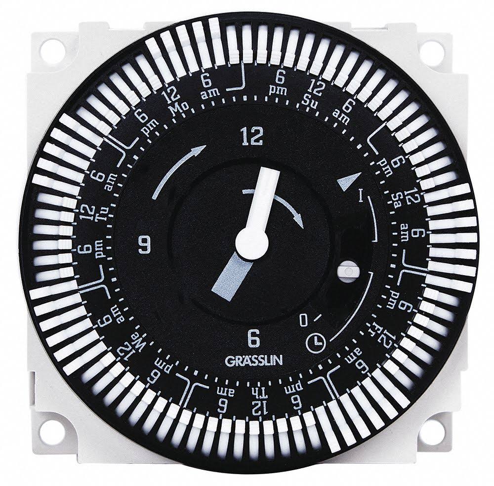 Intermatic FM1SWUZH-24U Electromechanical Timer, 7-Day, SPDT, 21A
