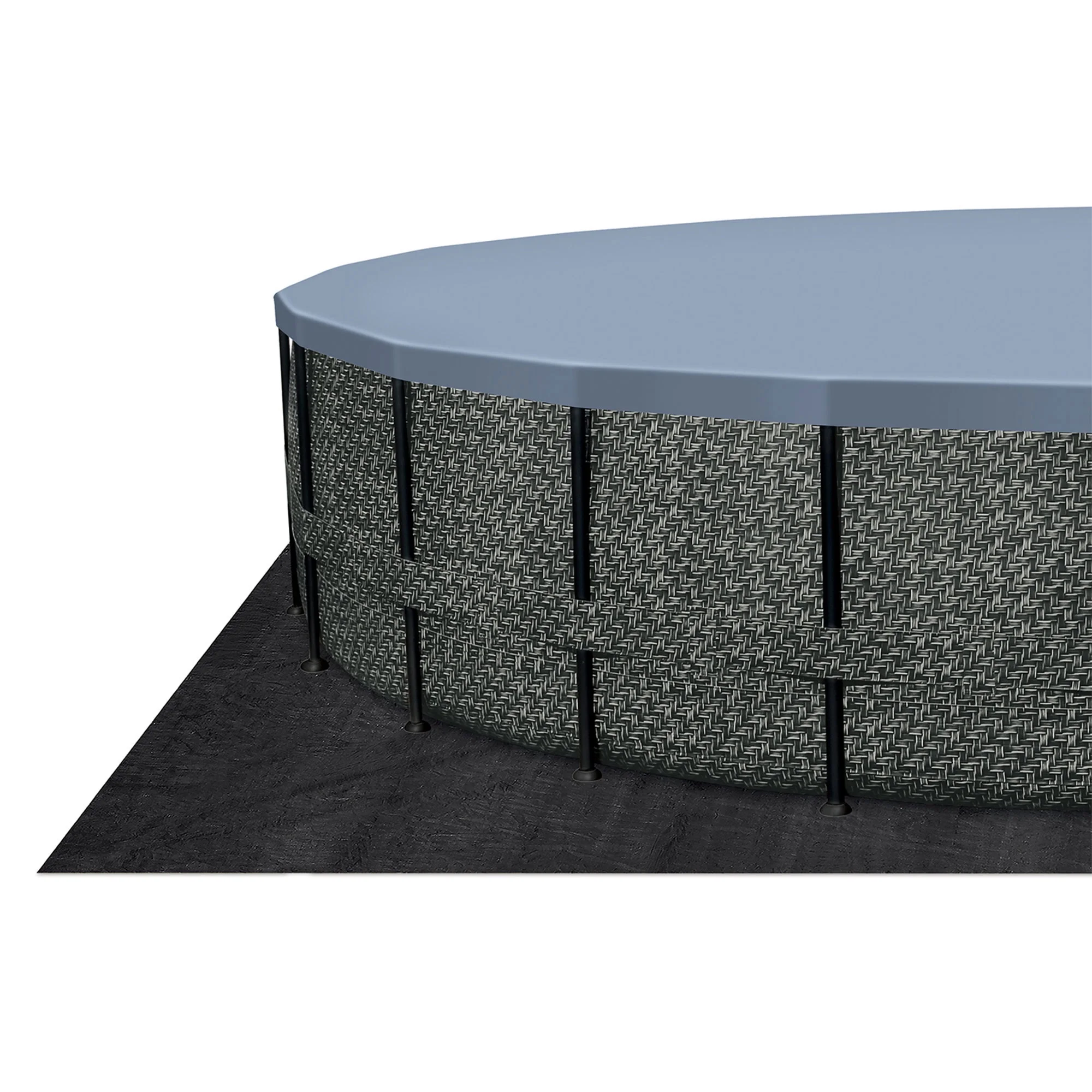 Funsicle 22' x 52 Oasis Round Outdoor Above Ground Swimming Pool