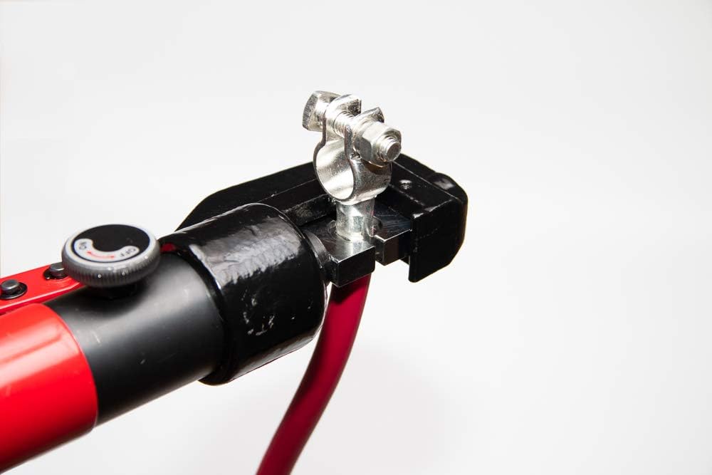 Hydraulic Cable Crimper and Swage Tool. Great for Crimping Battery Lugs, Large Electric Cables or Swaging Stainless Steel Cable/Rope. Pack of 2
