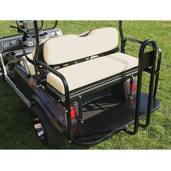 Club Car DS Rear Flip Seat Kit - Buff