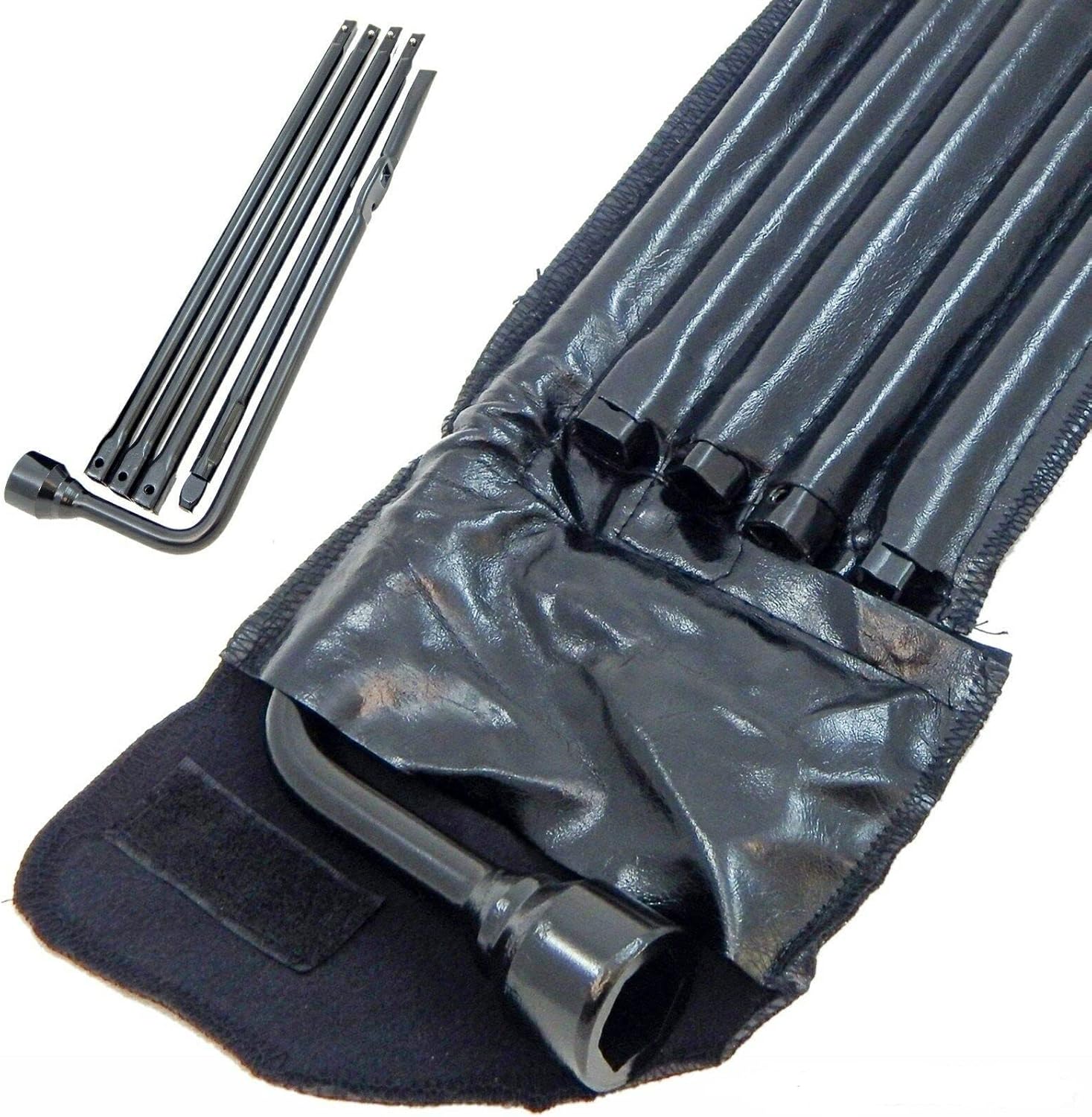 WTTHAI Spare Tire Tool Kit Yukon Suburban New with Case Compatible with Chevy GMC Tahoe Escalade Pack of 2