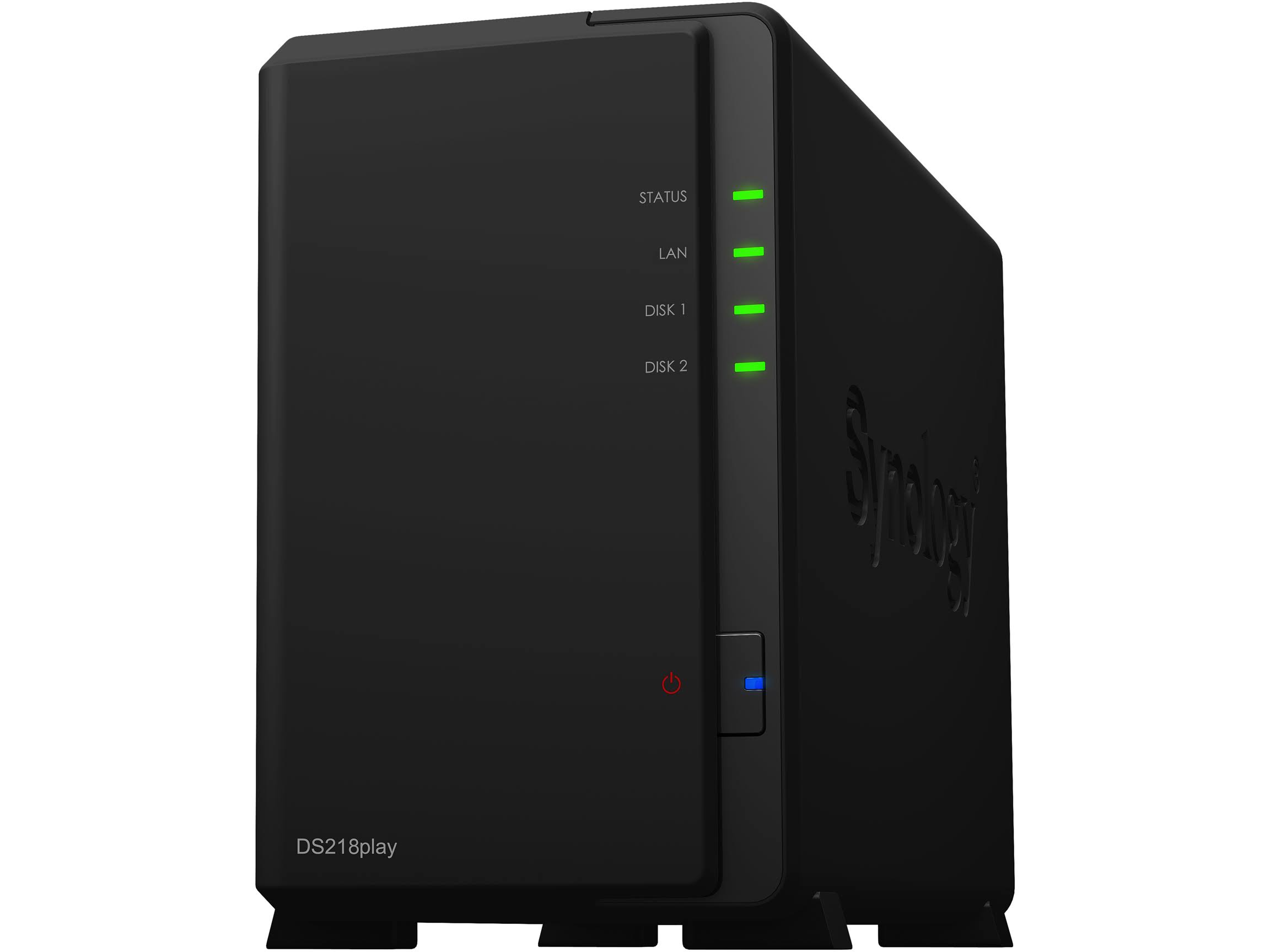 Synology Disk Station DS218play 2-Bay Diskless NAS Server - SATA 6Gb/s