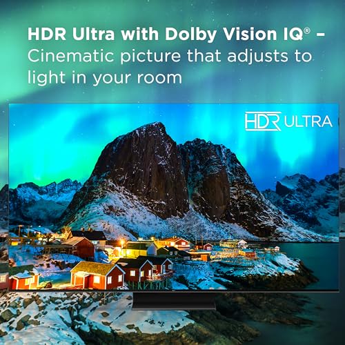 TCL QM7 QLED 4K Smart QD-Mini LED TV with Google TV Dolby Vision IQ, Dolby Atmos, HDR, Game Accelerator up to 240Hz, Voice Remote, Compatible with Alexa, Streaming Television