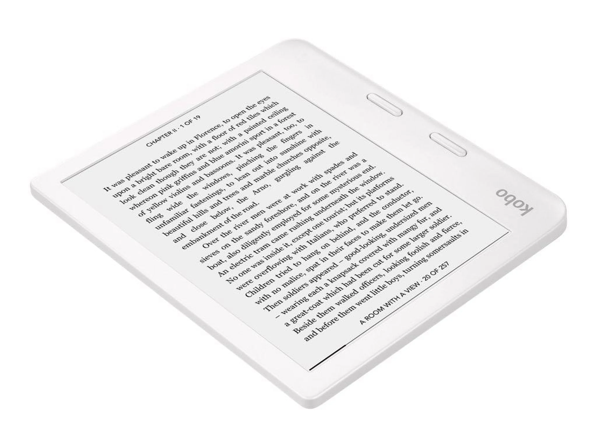 Kobo Libra 2 - eBook reader - 32 GB - 7" E Ink Carta 1200 (1680 x 1264) - touchscreen - Wi-Fi - white