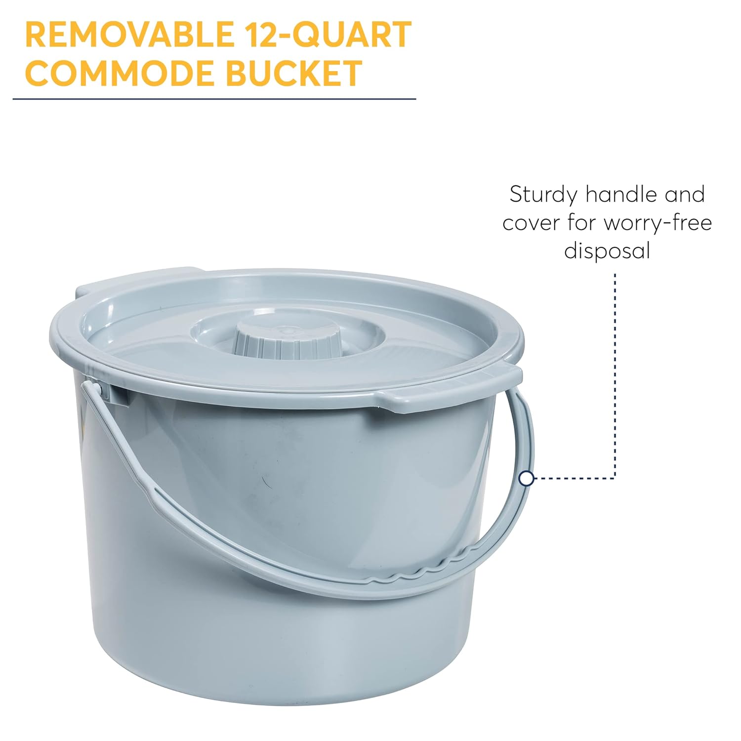 Drive 11117N-1 Medical Medical Bariatric Folding Commode