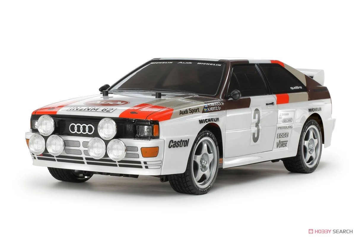 Tamiya 58667 - RC Audi Quattro A2 Rally Car Kit TT-02 Chassis