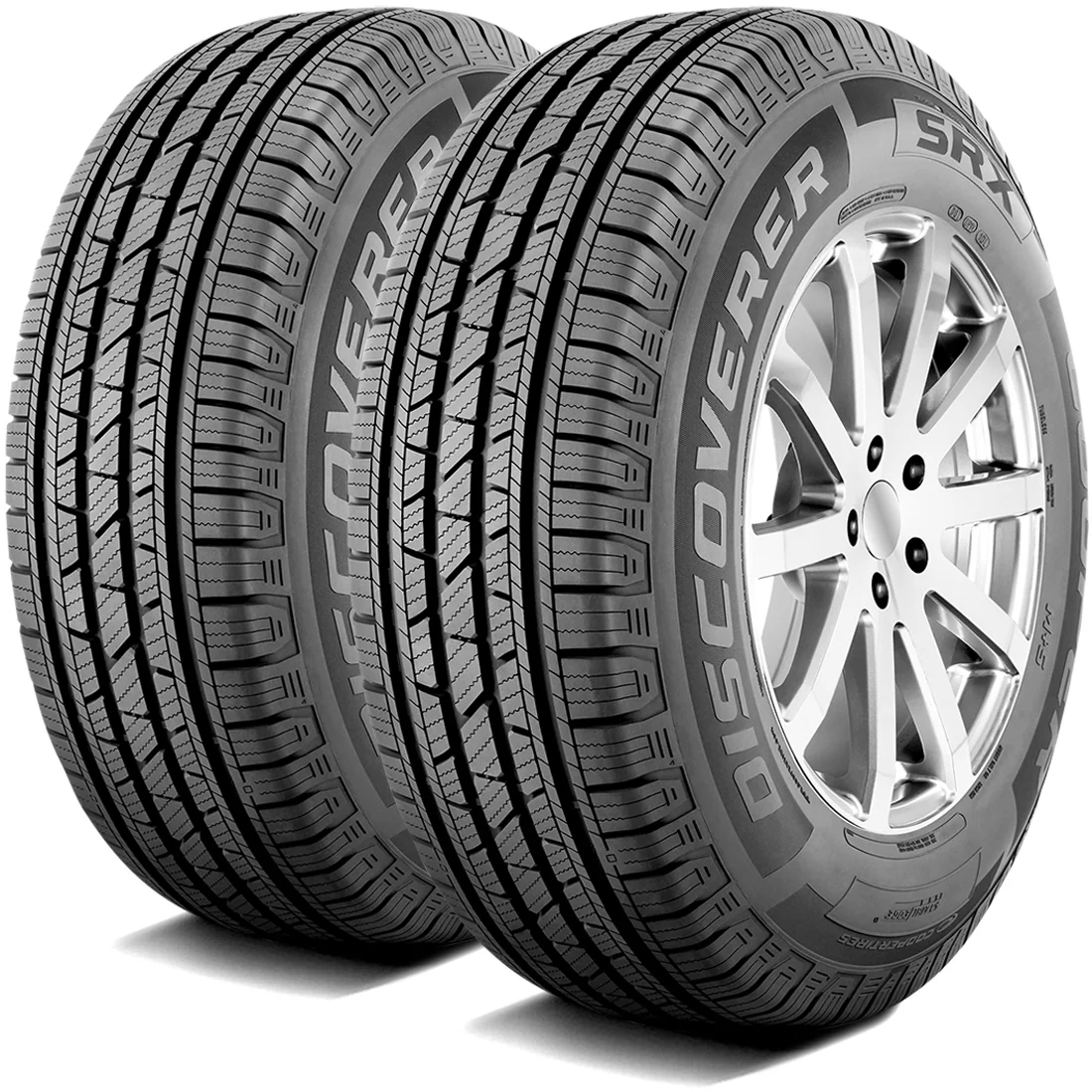 Set of 4 (FOUR) Cooper Discoverer SRX 235/55R18 100V A/S All Season Tires