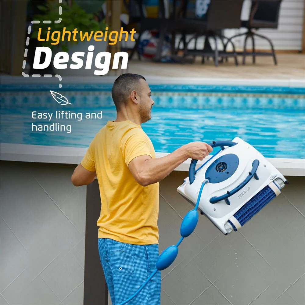 Dolphin Nautilus Pool up Plug and Play Robotic Pool Vacuum Cleaner for Above and Inground Pools up to 26 ft in Length 99996003-US